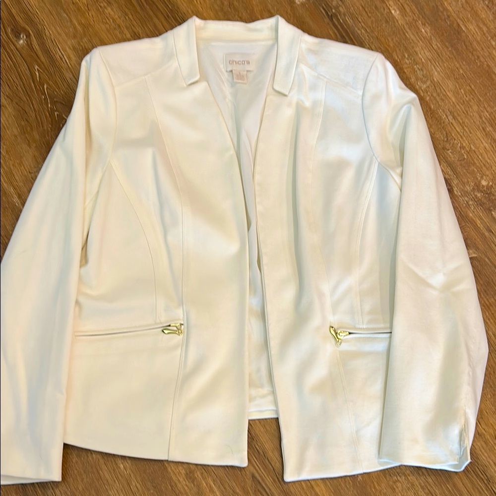 Cream Chico’s Women's Jacket